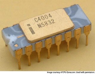 1971-4004+Microprocessor